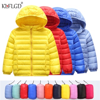 Boy and Girl autumn Warm Down Hooded Coat teenage parka kids winter jacket 2021 New Fashion children (1)