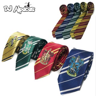 Harry Potter Hufflepuff Ravenclaw Slytherin Tie College Style Cosplay Costume Accessories Necktie Dropshipping