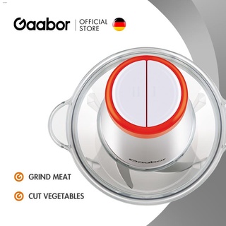 Mixers♦❧Gaabor Electrical Meat Grinder, 2L Capacity Multifunctional Food Mixer Household Chopper (1)