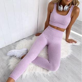 Hot 2PCS Energy Seamless Yoga Sets Women Gym Fitness Yoga Suits High Waist Leggings+Bra pads Yoga Set Sportswear Pants