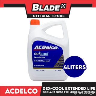 ♛【Ready stock】 Acdelco Dex-cool Gm Approved Coolant 50/50 Pre-mixed Extended Life 19375306 4L
