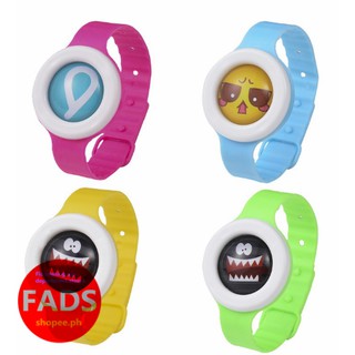 【FADS】 Buy 1 take1 Cute Cartoon Baby Anti-mosquito Wristband Non-toxic Children Repellent Bracelet
