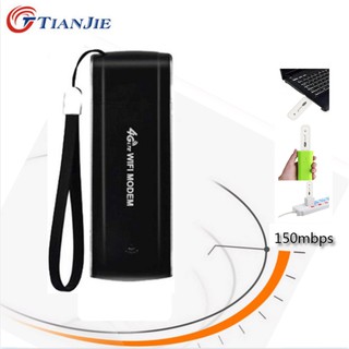 TIANJIE 4G/LTE Wifi Router USB Modem Dongle Unlocked Pocket Network Hotspot Car Wi-Fi Router Wireles