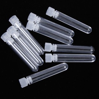 Transparent Long Clear Plastic Test Tube With Cap Test Tube