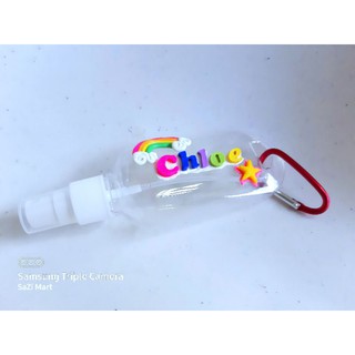 RAINBOW PERSONALIZED SPRAY BOTTLE WITH NAME
