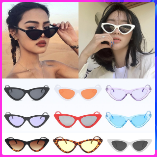 Besla Hip-hop Small Cat Eye Sunglasses Women Eyeglasses with Retro Style Shades