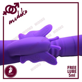 Midoko 9 Speed Dual Stimulator Butterfly Vibrator Dildo for Women Adult Sex Toys for Girls (4)