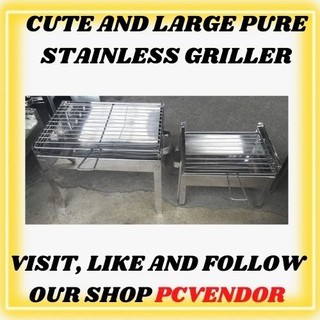 Pure Stainless Griller / Ihawan heavy duty WITH FREE TONG