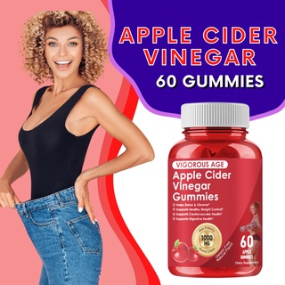 Apple Cider Vinegar Gummies weight control Organic Non-GMO goli Well Being For Weight Loss 60pcs