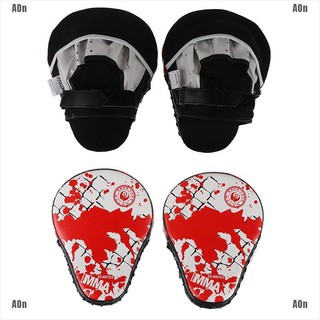 a.on02 ★ 1Pc Boxing Punching MMA Mitts Gloves Target Focus Pad Gear for Thai Kick Karate