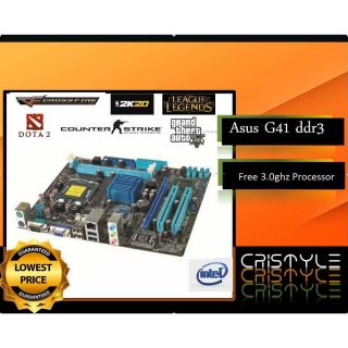 G41 Motherboard ddr3 s775 free DC Processor Assorted Brand