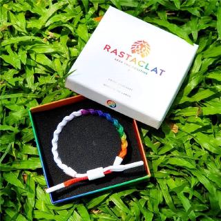 RASTACLAT Little Lion Rainbow Series PRIDE Limited Shoelace Bracelet