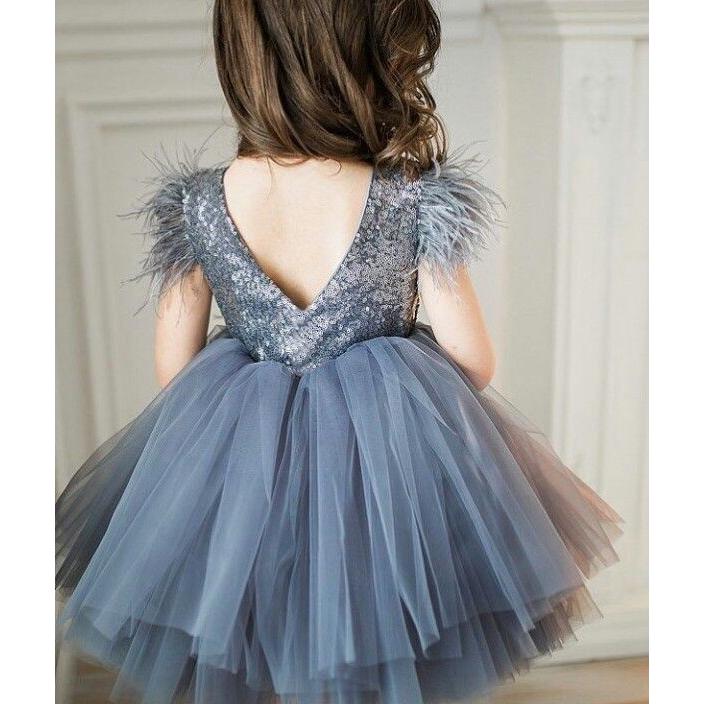 ❤OO❤Kids Baby Girls Princess Tutu Dress Lace Party (2)