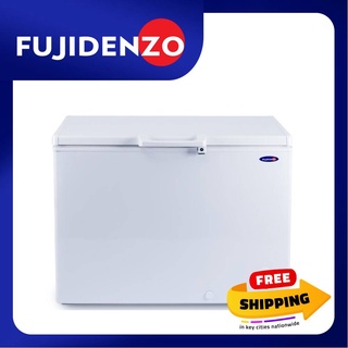 Fujidenzo 8 cu. ft. Dual Function Solid Top Chest Freezer/Chiller FC-08ADF (White)
