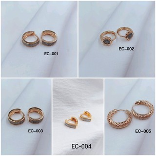 Rose Gold earring clip Fashion accessories gold plated