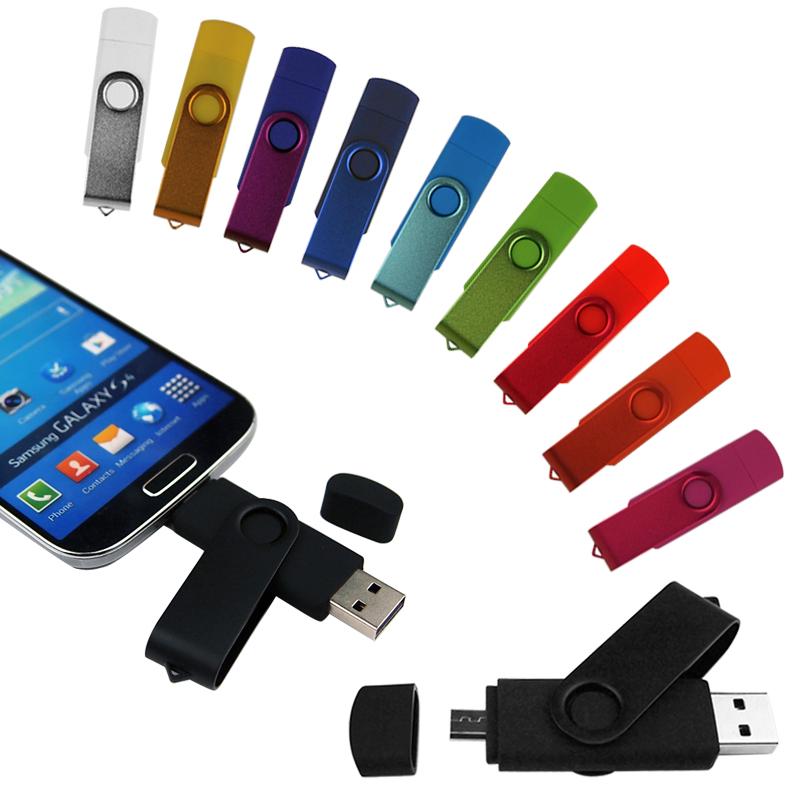OTG USB Flash Drive 32gb Pen Drive USB 2.0 Pendrive for Android Smartphone