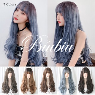 【Seven Queen】68cm Women's Hair Wig Long Curly Hair Extension Wigs for Party Cosplay Wig (1)