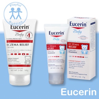 Eucerin Baby Eczema Relief Cream | 5 oz OR Eucerin Baby Eczema Relief Flare-Up Treatment | 2 oz