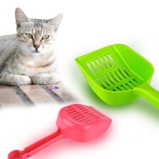Cat Cleaner Scooper Shovel Sand Waste Scoop Plastic Cat Litter Scoop 25*10cm (1)