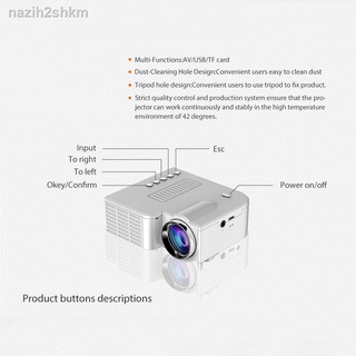 Tiktok recommendation◘♧❈UNIC Projector support mobile phone data line with screen projector video pr (4)