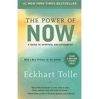 The Power of Now by Eckhart Tolle Hardcover Book Paper in English for Entertainment