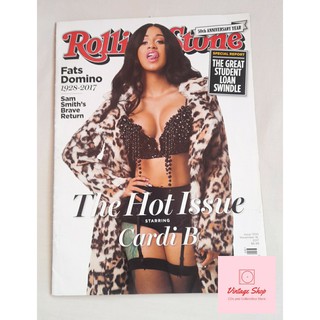 Rolling Stone US Magazine - The Hot Issue Starring Cardi B