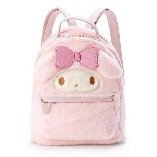 Hello Kitty Women Plush Casual Backpack Melody Girls Schoolbag Travel Bags