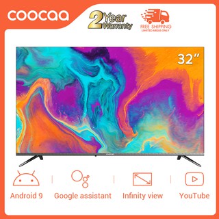 COOCAA [32S6G] 32 Inch Android 9.0 Pie & Smart HD LED TV Slim Bluetooth Wifi/LAN Chromecast Screen S (8)
