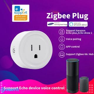 eWelink ZigBee Smart Plug WIFI Socket Mini Switch For Alexa Samsung SmartThings Support Echo device Voice Control EMERIT