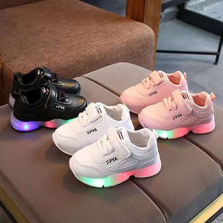 Fashion Unisex kids sneakers led shoes