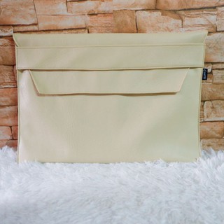 insFolder / envelope pouch/ Long folder size bag made with leather- LILIAN (1)