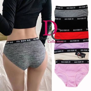 Daisycollection Colored Female Cotton fashion and comfortable panty underwear lingerie