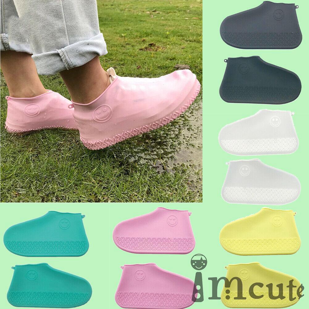 Imcute Reusable Shoe Covers Waterproof Silicone Rain Shoe