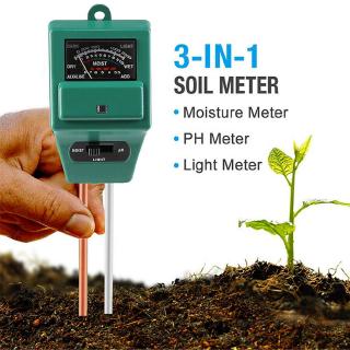 New 3 in 1 PH Tester Soil Water Moisture Light Test Meter for Garden Plant