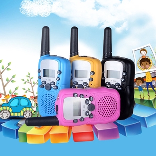 【⚡Best price】T388 UHF Two Way Radio Children's Walkie Talkie Mini Toy Gifts for Kids