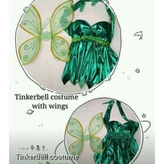 Tinkerbell set kids costume (fairy costume)