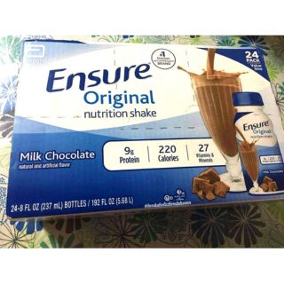 Ensure Original Nutrition Shake in Milk Chocolate Flavor (24 bottles) (June 2021 Exp. Date)