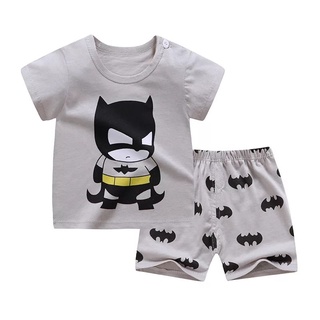 3 to 6 months Toddler Korean Terno Cute Baby Kids Short Cotton Sleeve Tshirt Shorts Korean Clothing (1)