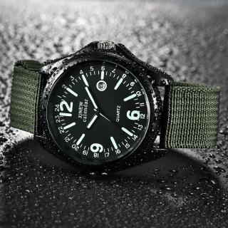 Warmroom Military Mens Quartz Army Watch Black Dial Date Luxury Sport Wrist Watch (8)