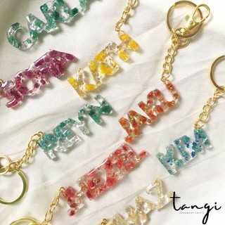 TANGI | Customized Mini Letter Name Keychain