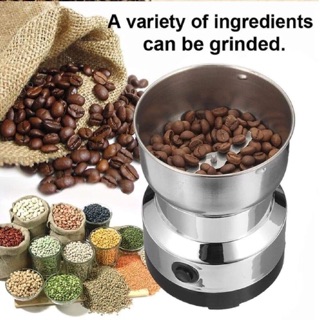 Electric coffee bean grinder stainless steel milling machine