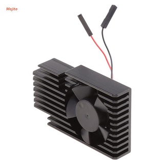 Mojito CNC Extreme Cooling Fan Heatsink Kit For Raspberry Pi 4B / 3B+ / 3B Plus / 3B