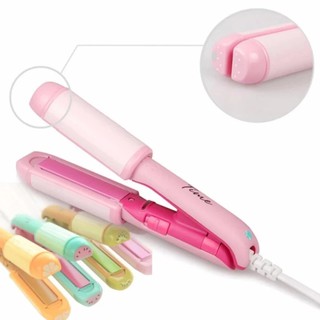 AASHOP.PH Mini 2-in-1 Ceramic Electronic Hair Curler and Straightener