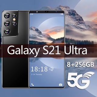 [COD] Sumsung Cellphone S21 Ultra 8+256GB 5G Smartphone 6.1Inch Dual Sim Cheap Phone Big Full Screen