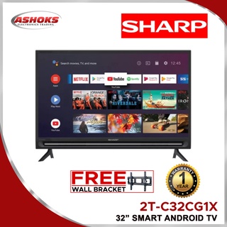 Sharp 32 inch Smart Android Led TV / Sharp 32 inch Smart TV / Sharp 2T-C32CG1X 32" WXGA ANDROID TV