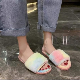 Super soft and comfortable rainbow Slippers (7)
