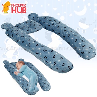 quilt convenient bed pillow☌☑☃Phoenix Hub Baby Crib Bumper Toddler Bed Pillow Protector Cot Safe Pr (2)