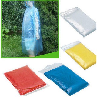 1PCS Disposable Adult Emergency Waterproof Rain Coat Poncho