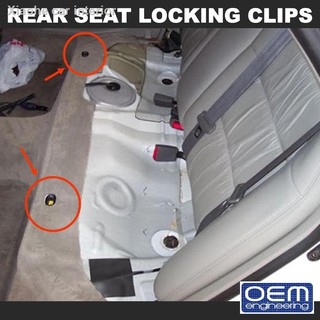 ☃OEM Engineering car REAR SEAT LOCKING CLIPS