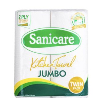 Sanicare Jumbo Kitchen Towel Twin 2ply
